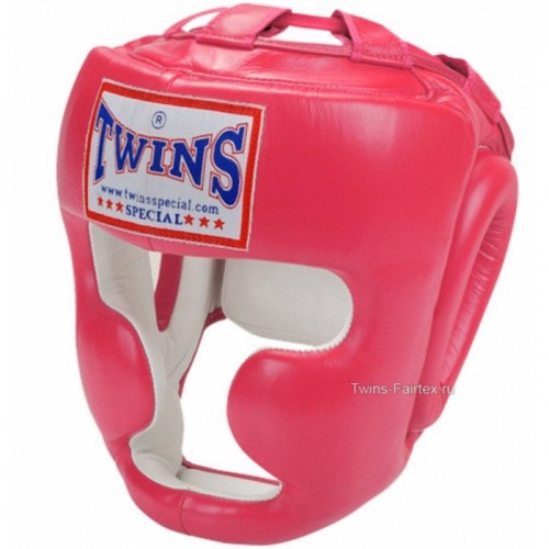 Шлем для бокса Twins Special (HGL-3 pink)